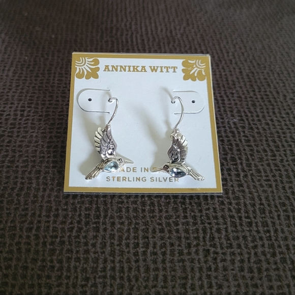 Annika Witt Silver🤍 Hummingbird🪶 Earrings - Picture 10 of 16